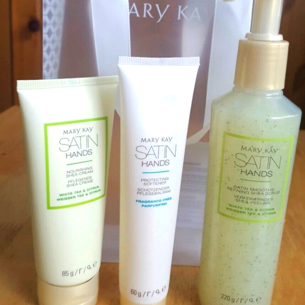 Mary Kay satin hands